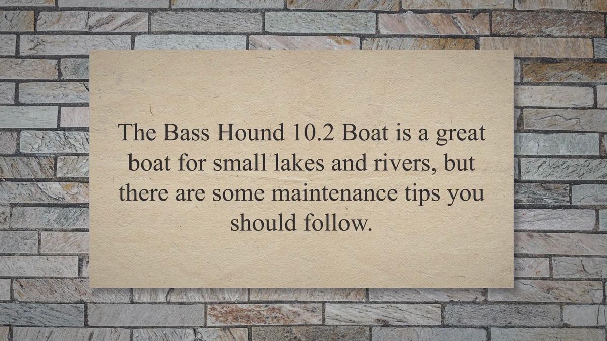 Bass Hound 10.2 for Sale Just 780 *Best Fishing Boat