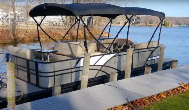 Pontoon Tent Enclosure