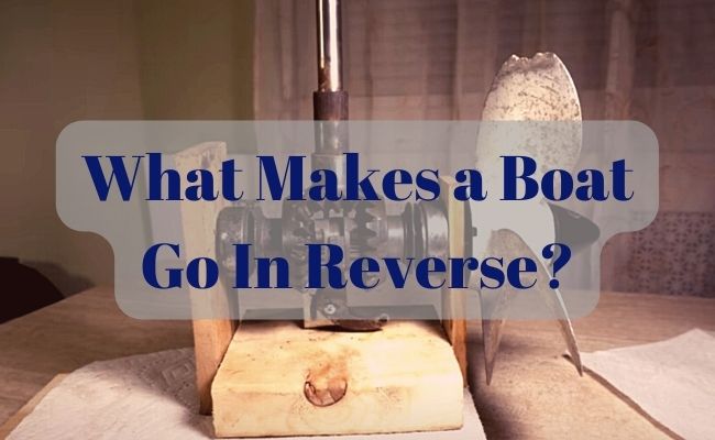 What Makes a Boat Go In Reverse