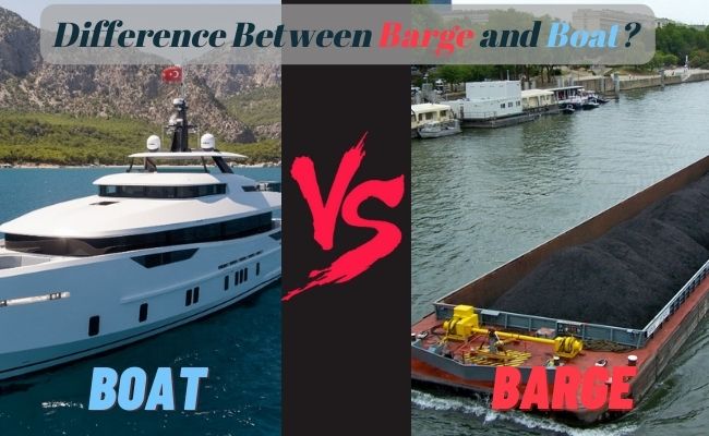 Difference Between Barge and Boat