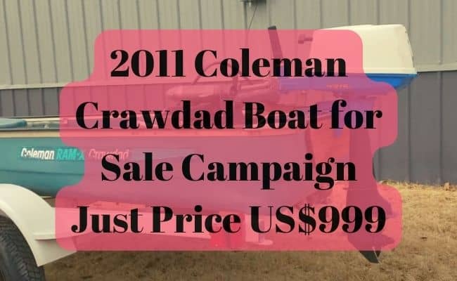 Coleman Crawdad Boat for Sale
