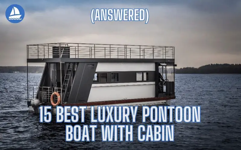 Pontoon Boat With Cabin