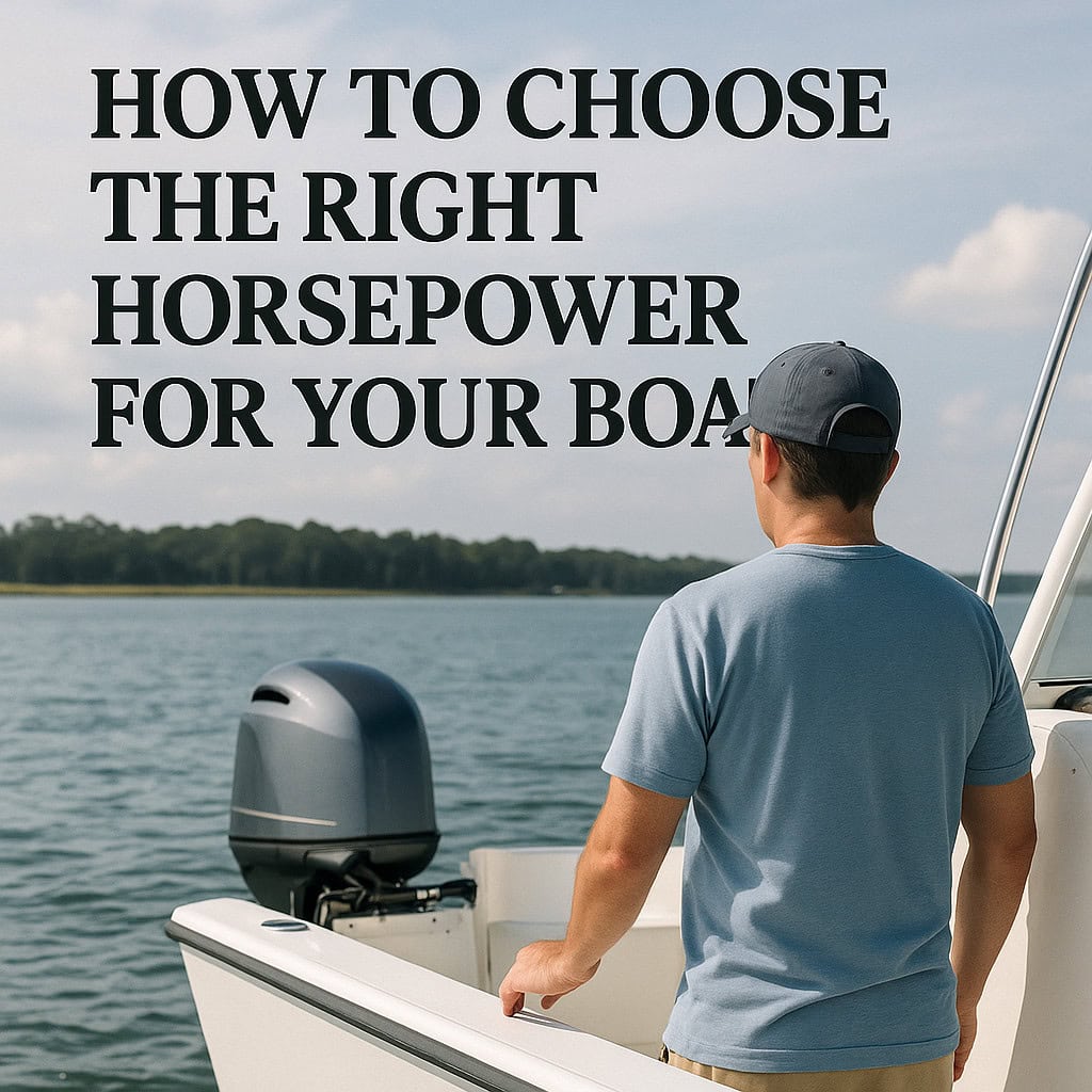 Find the perfect engine size for speed, safety, and fuel efficiency—tailored to your boat’s design and your on-water lifestyle.