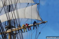 Sailing Around the World on a Square-Rigged Ship