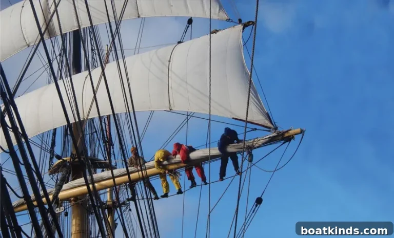 Sailing Around the World on a Square-Rigged Ship