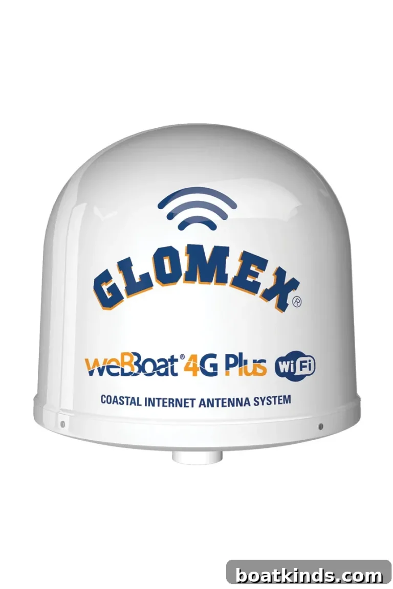 Glomex Marine Antenna: Clear TV and Radio Reception for Boats