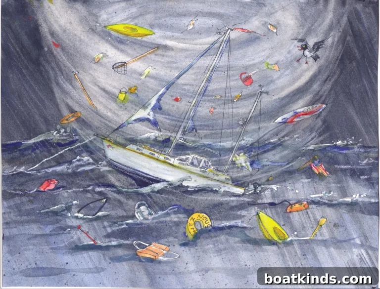 Surviving a Storm at Sea Aboard a Sturdy Boat