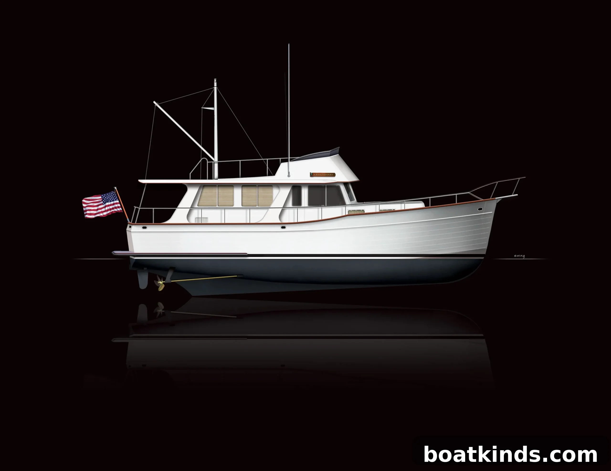 Classic Grand Banks 42 Europa Yacht Review and Specs 2 Grand Banks 42 Europa