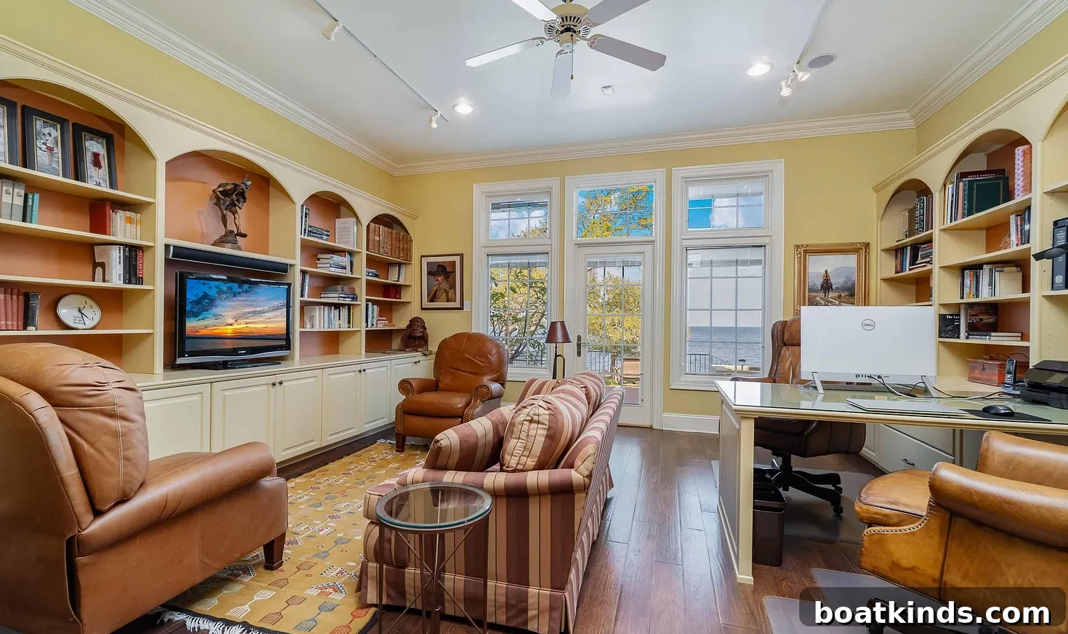 Gourmet kitchen with premium appliances and prep areas