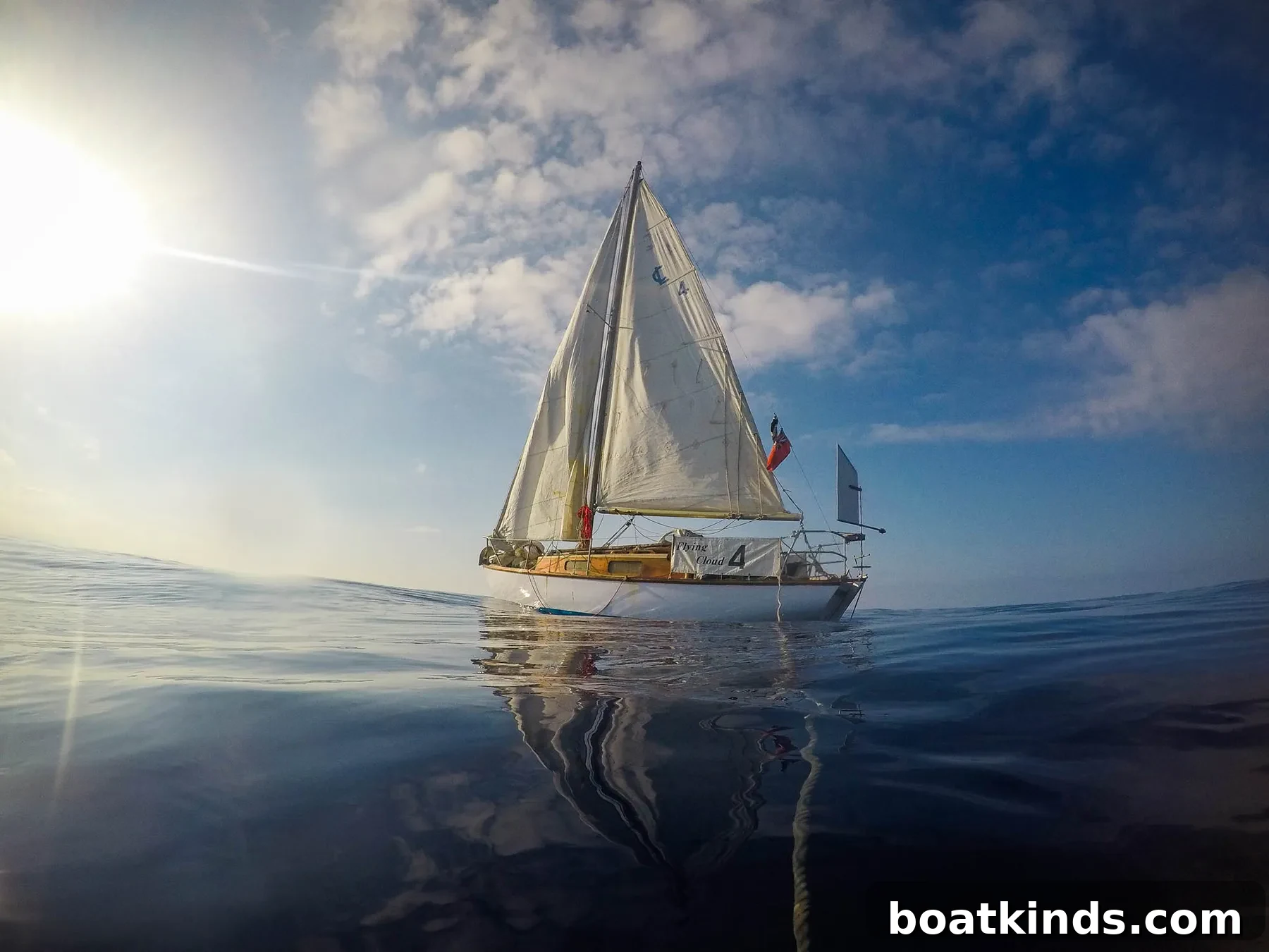 Elixir docked in Opua, New Zealand