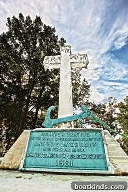 The Forgotten Monument: Rediscovering Its Hidden History 2 Jeannette Memorial at Naval Academy Cemetery
