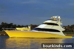 Bill Blount on Boats: CEO of Donald L. Blount and Associates 4 Sportfishing yacht underway