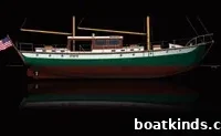 Hand-Steered Motorsailer: Compact Sailboat with Engine