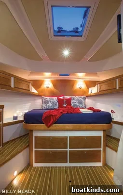 Cabin interior Downeast 37