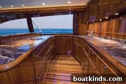 Custom Spencer Yachts under construction