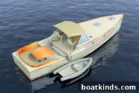 Sleek Planing Powerboat: A Model of Efficiency