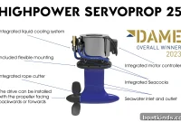 Oceanvolt HighPower ServoProp 25 Electric Boat Propeller