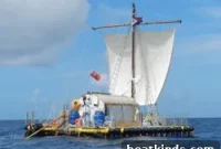 Veteran sailor reunites with ocean-crossing raft An-Tiki