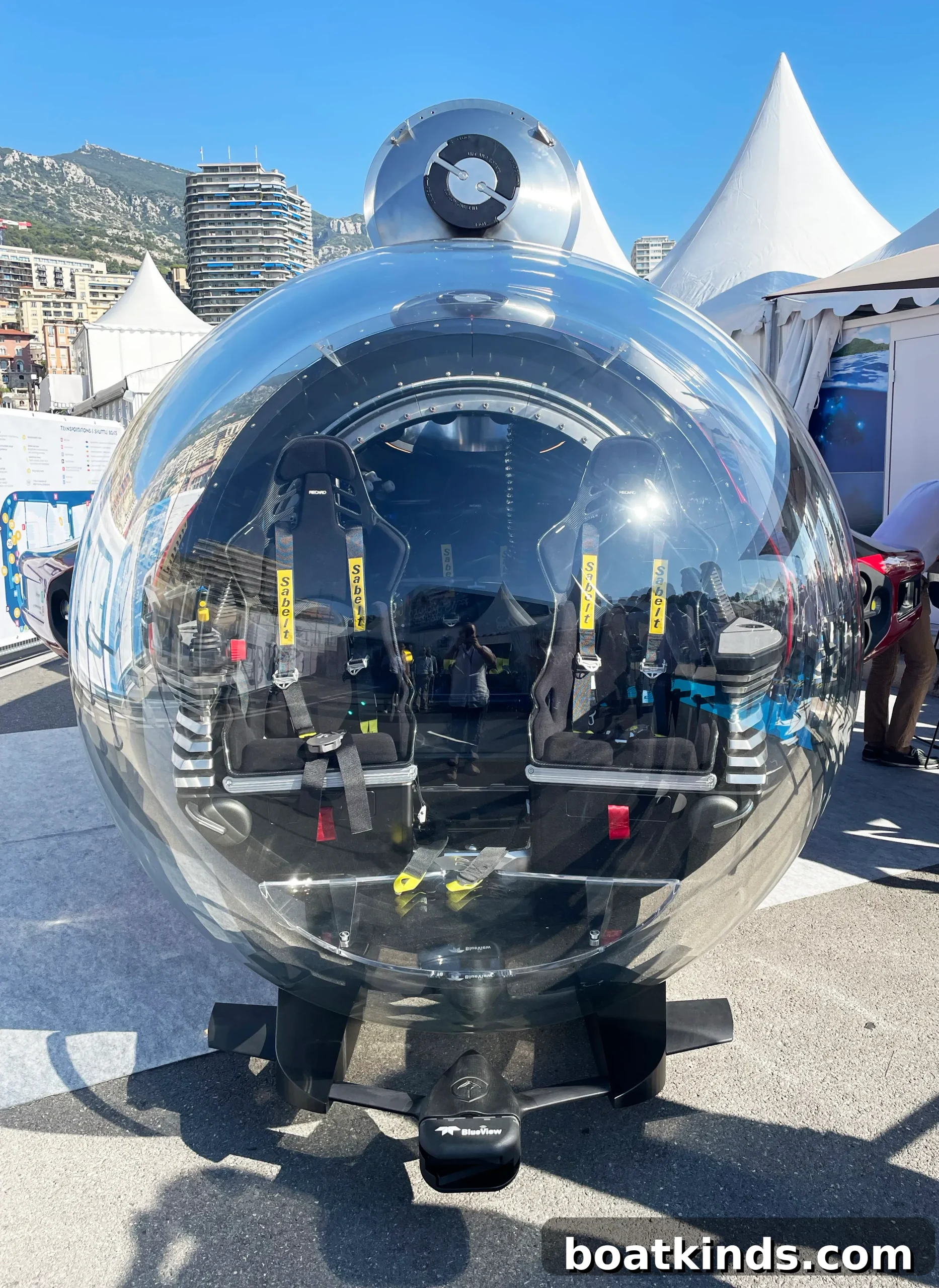 Interior view of U-Boat Worx Super Sub