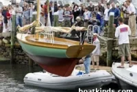 Student-Built Boats Debut at Community Launch Ceremony