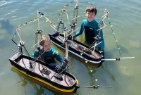 Teen Team Launches Model Boats to Circumnavigate Antarctica