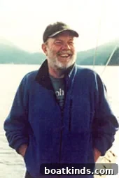 Scallywag at sea
