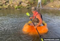 Master Gardener Sets World Record for Longest Pumpkin Boat Trip
