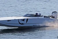 Vision Marine Breaks Electric Boat World Speed Record at 109 MPH