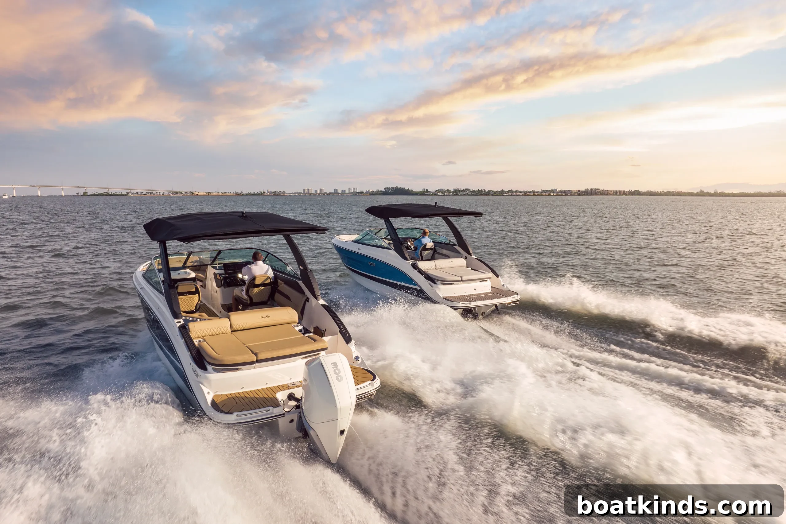 Sea Ray SLX 260 interior design detail
