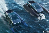 Could a Tesla Catamaran Revolutionize Electric Boating?