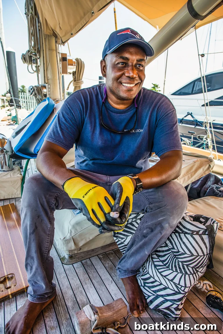 Boat Brightwork Restoration by Professional Varnishers
