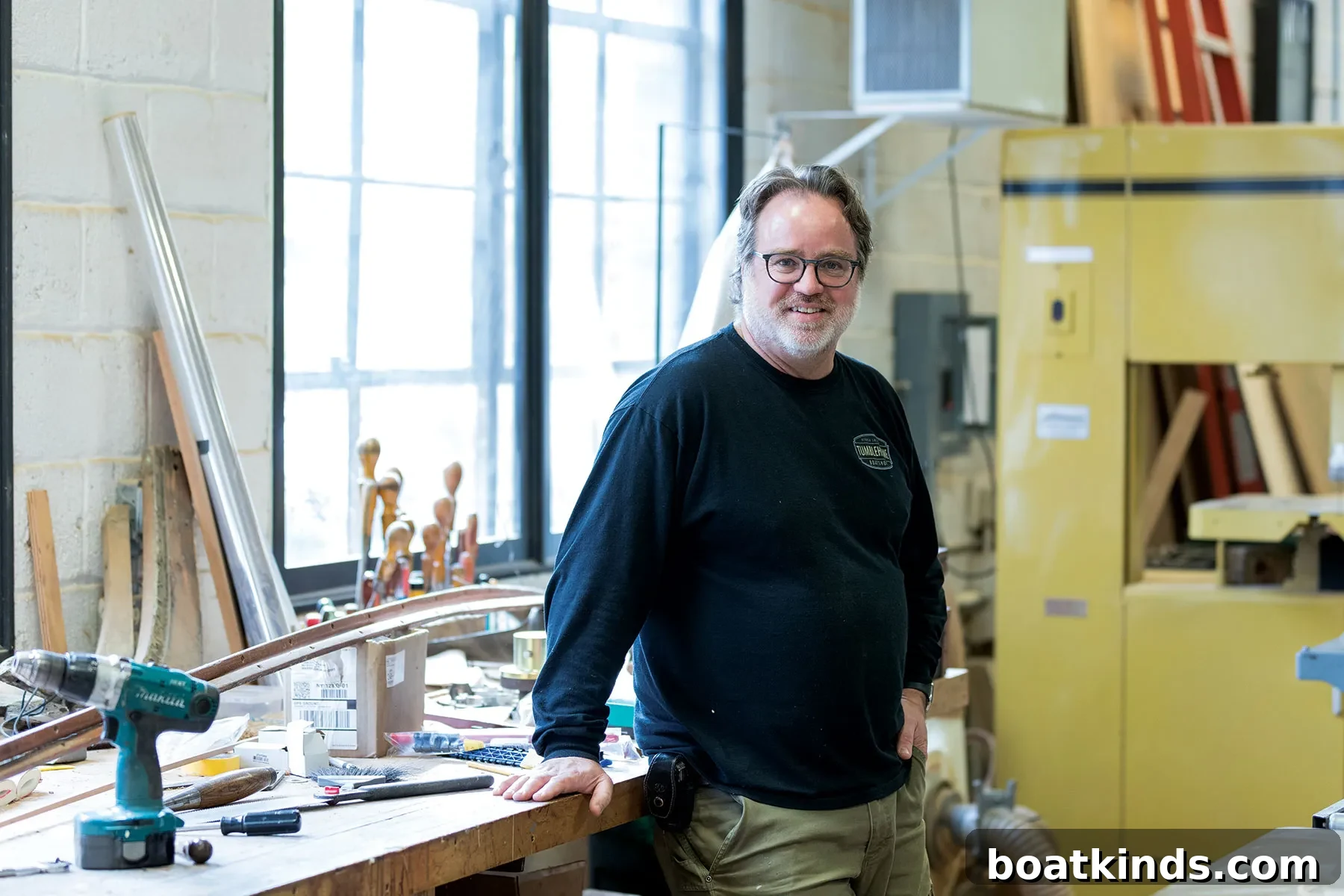 Historic launch undergoing restoration