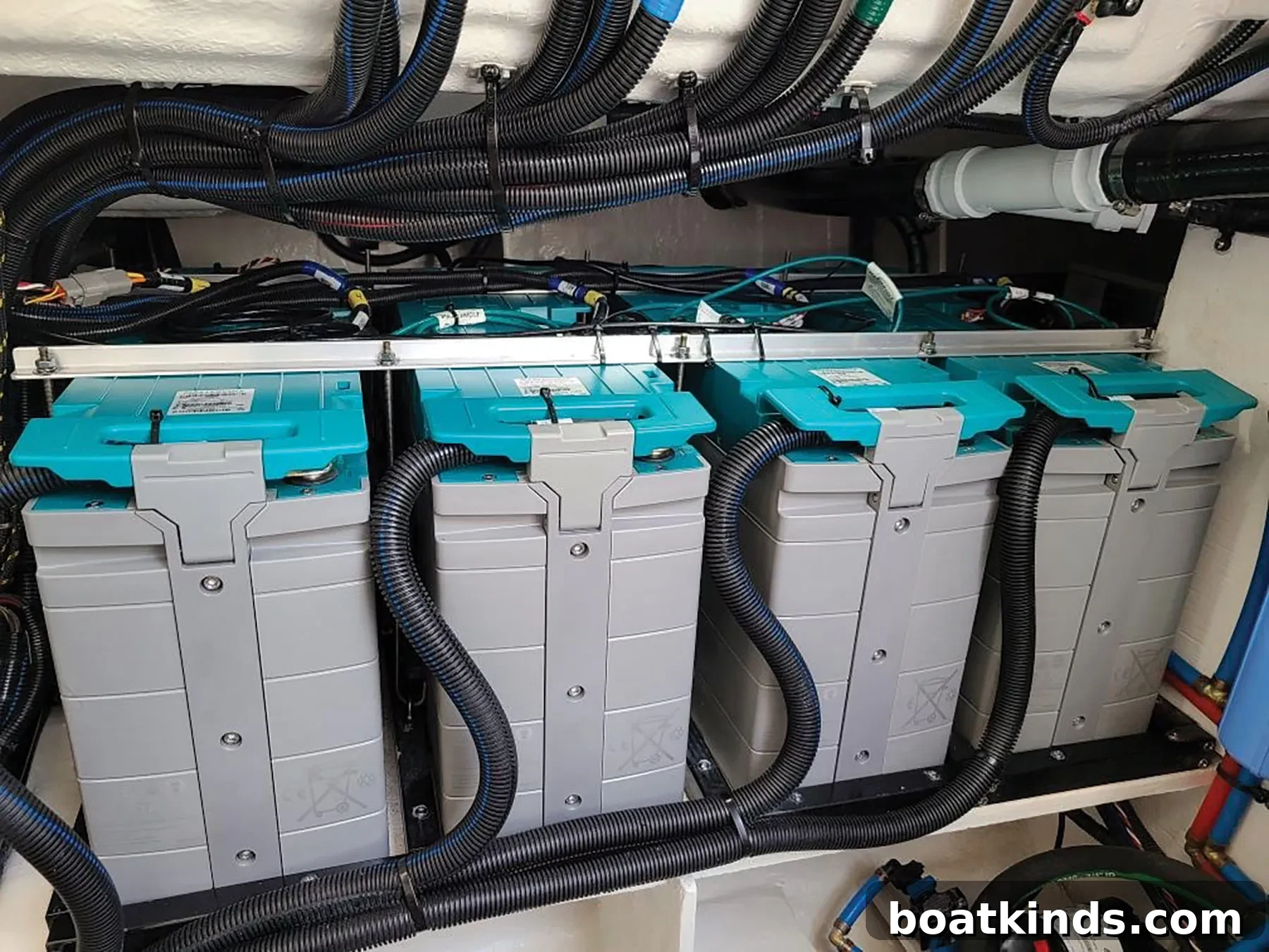 Are Generator Sets Being Phased Out? 4 Battery bank and control displays integrated into helm