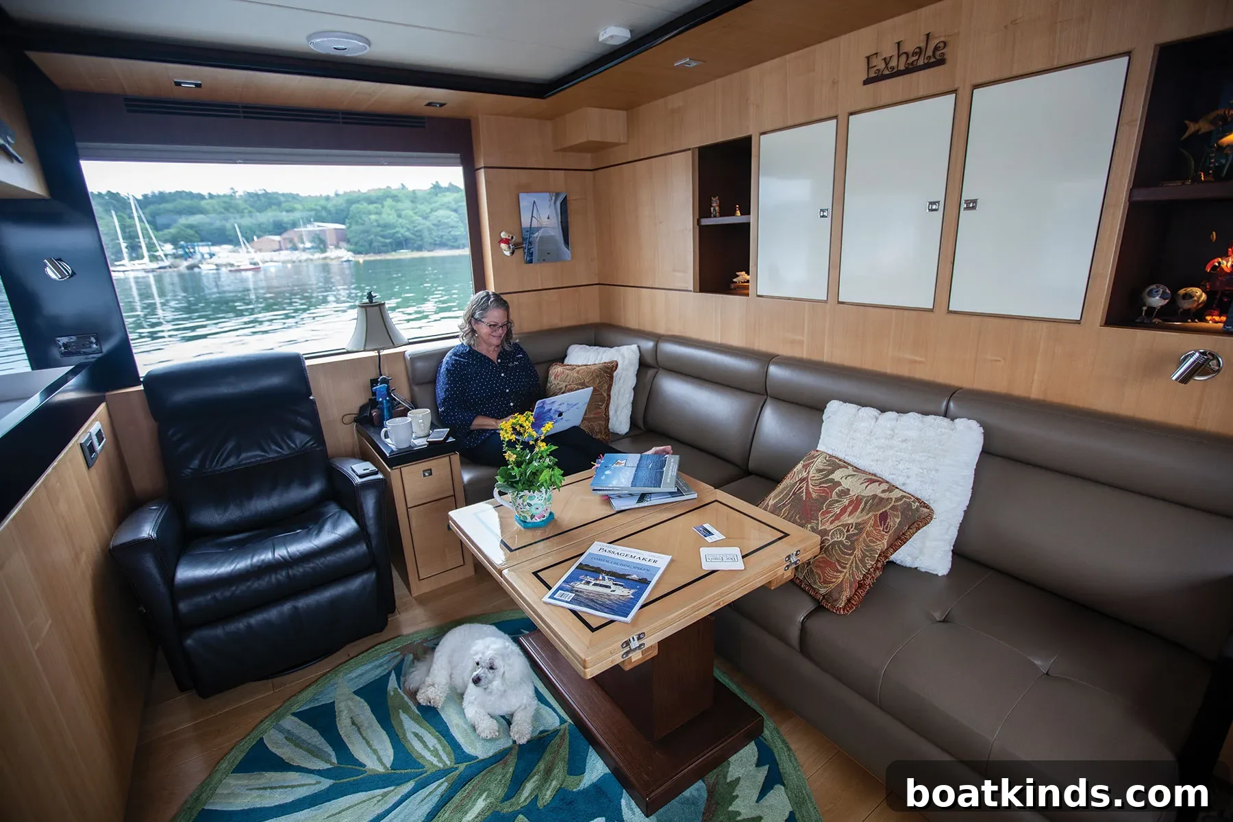 North Pacific 49 Euro Pilothouse pilothouse helm