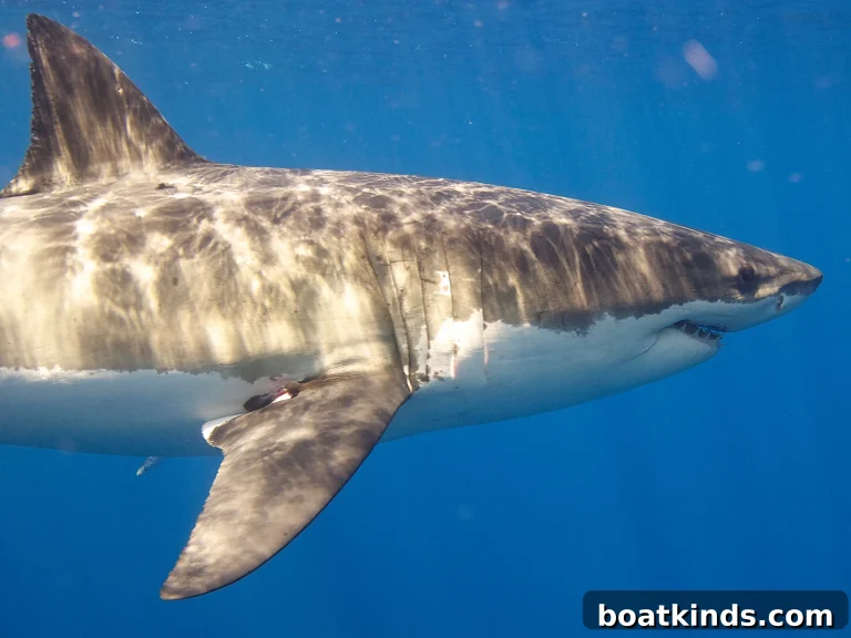 Great White Shark Caught from Shore in Dramatic Beach Capture