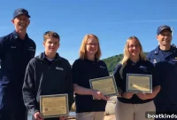 Boat Crew Honored After Daring Sea Rescue