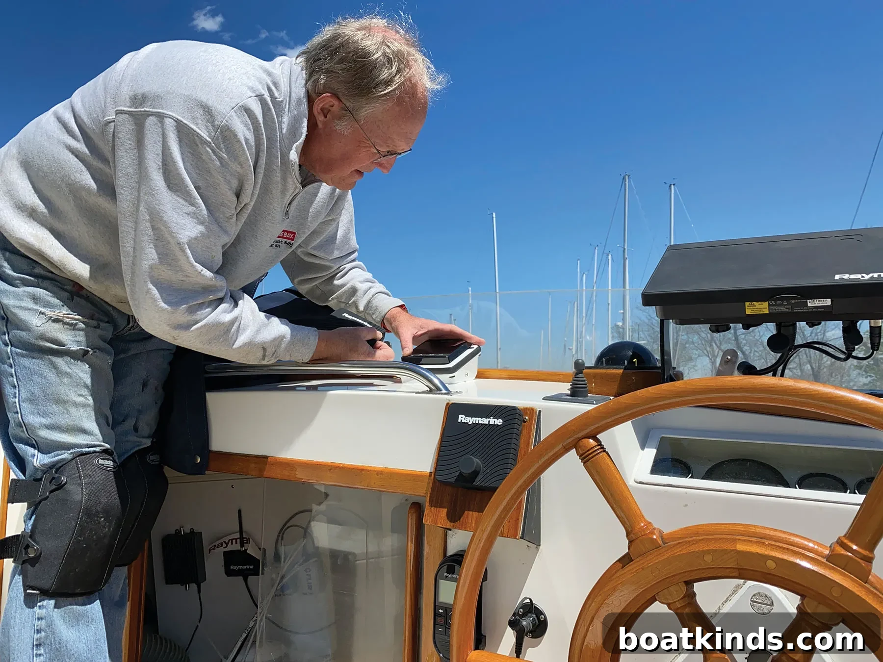 Boat forward hatch replacement