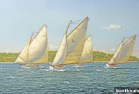 Catboat Racing: Regattas, Tactics, and Events