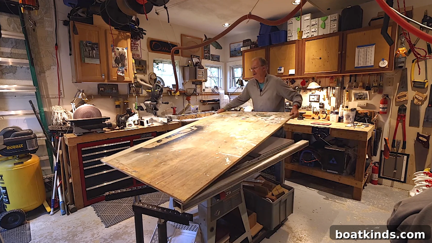 Inside Onne's Home Workshop: The New Goose Project 2 Onne's workshop