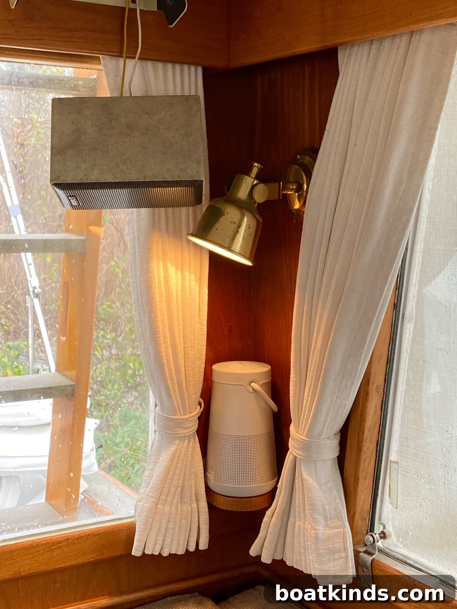 Snow Goose interior audio and lighting plans