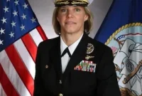 First Woman to Command a US Navy Nuclear Aircraft Carrier