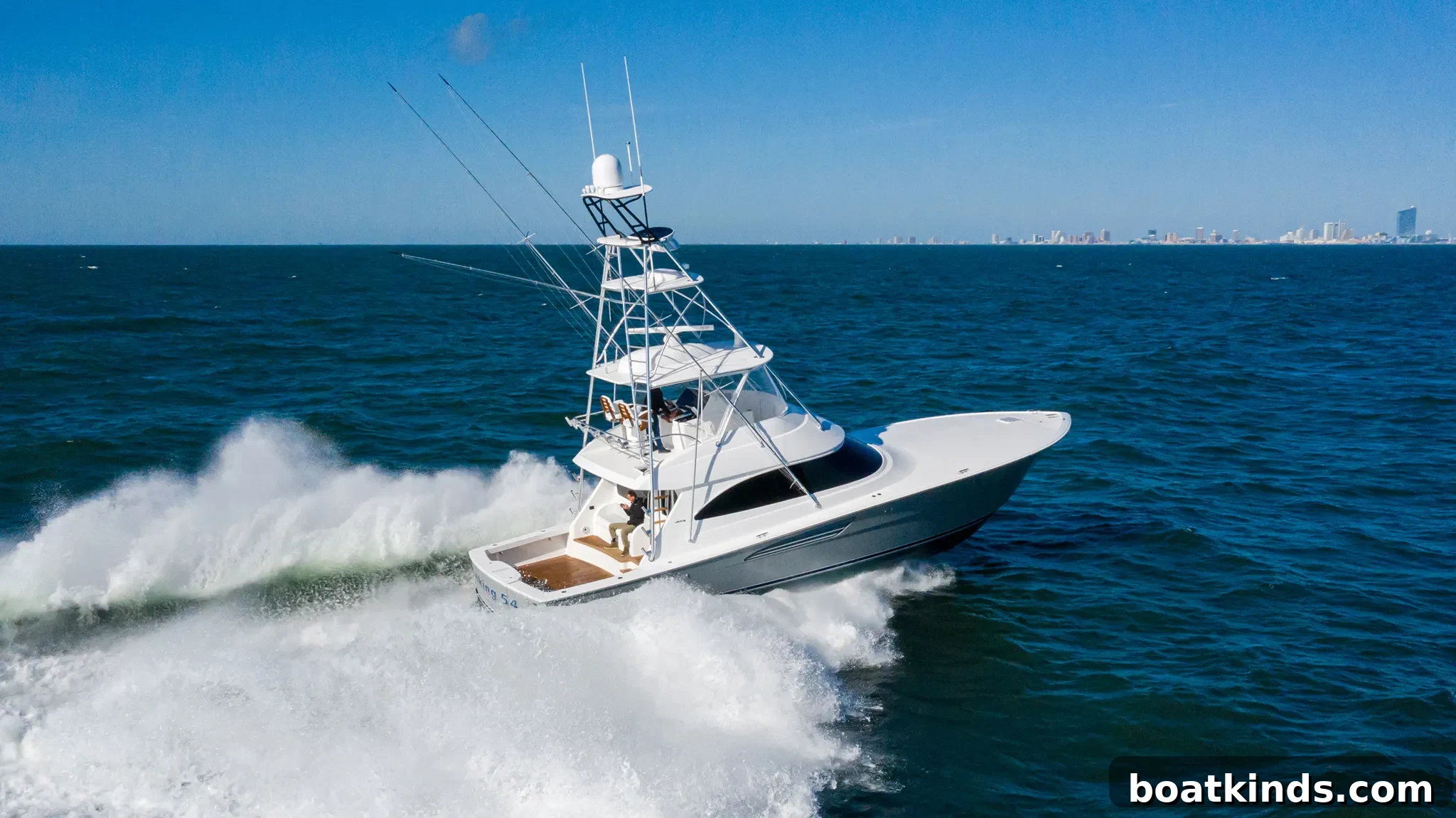 Viking 54 Convertible offshore fishing yacht