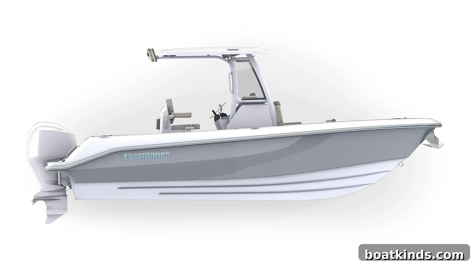 Everglades 235CC fishing boat