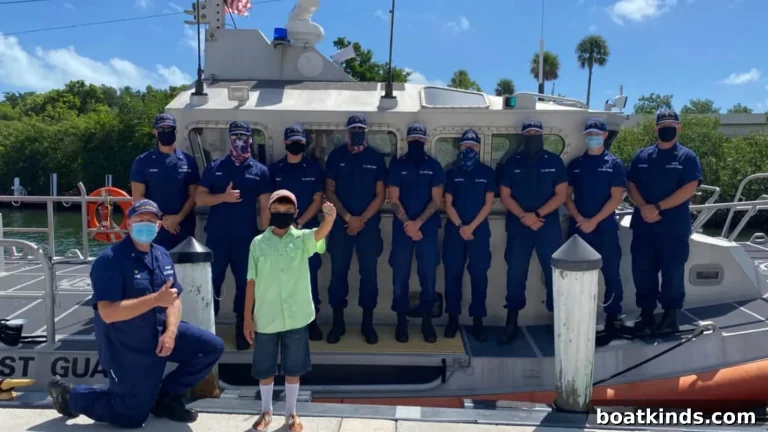 Coast Guard Honors Boy Who Saved His Grandparents