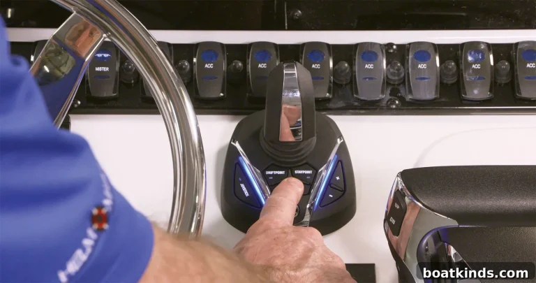 How to Dock a Single Outboard Boat Using Joystick Control
