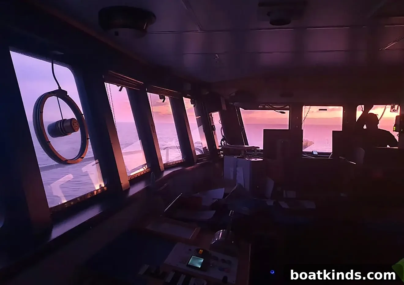 Fishing vessel on the Southern Ocean