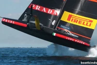 Dramatic Photo Captures AC75 Foiling Out of Control