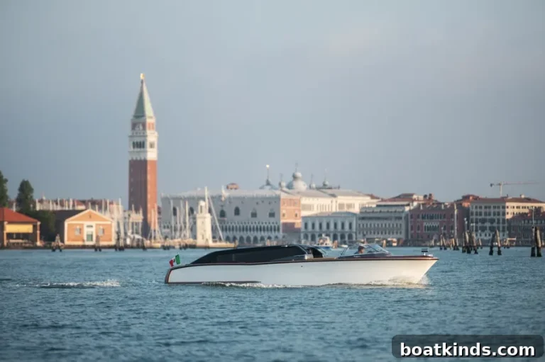 Electric Water Taxi for Historic City Tours