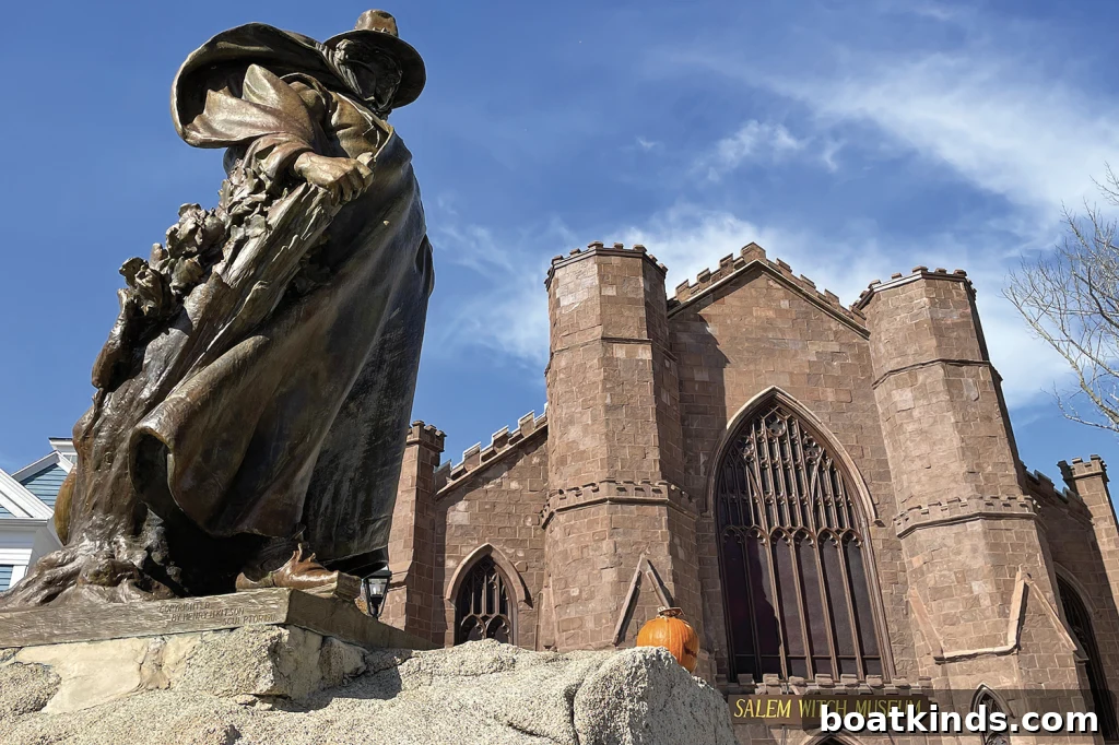 A photo of a bronz statue with a large brich building in the background
