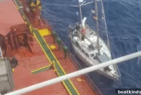 Ship Rescues Four Sailors from Disabled Sailboat in Atlantic